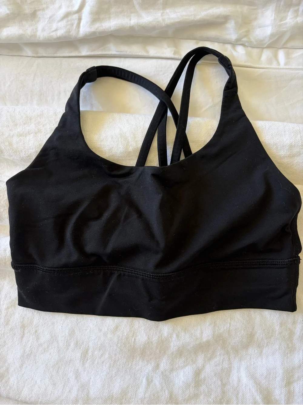 Lululemon Black Seamless Sports Bralette